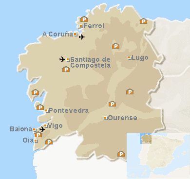 Parador hotels Spain Galicia
